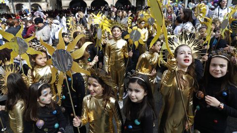 Se juntaron en la plaza Mayor de Ourense