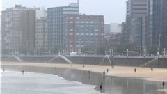 La playa de San Lorenzo de Gij�n