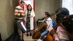 Gonz�lez comprob� en primera persona el trabajo que realizan en Rianxo.