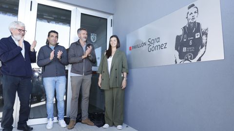 Sara Gmez recibe el homenaje y el calor del pblico en el pabelln que ahora lleva su nombre
