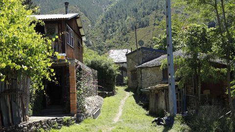 El pueblo conserva la arquitectura tradicional