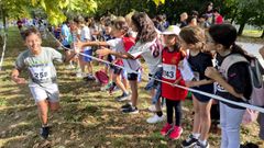Segunda jornada de cross para escolares en la Illa das Esculturas