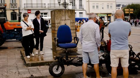 Meira reivindic� los trabajos acestrales del campo en una nueva edici�n de la Festa da Malla.