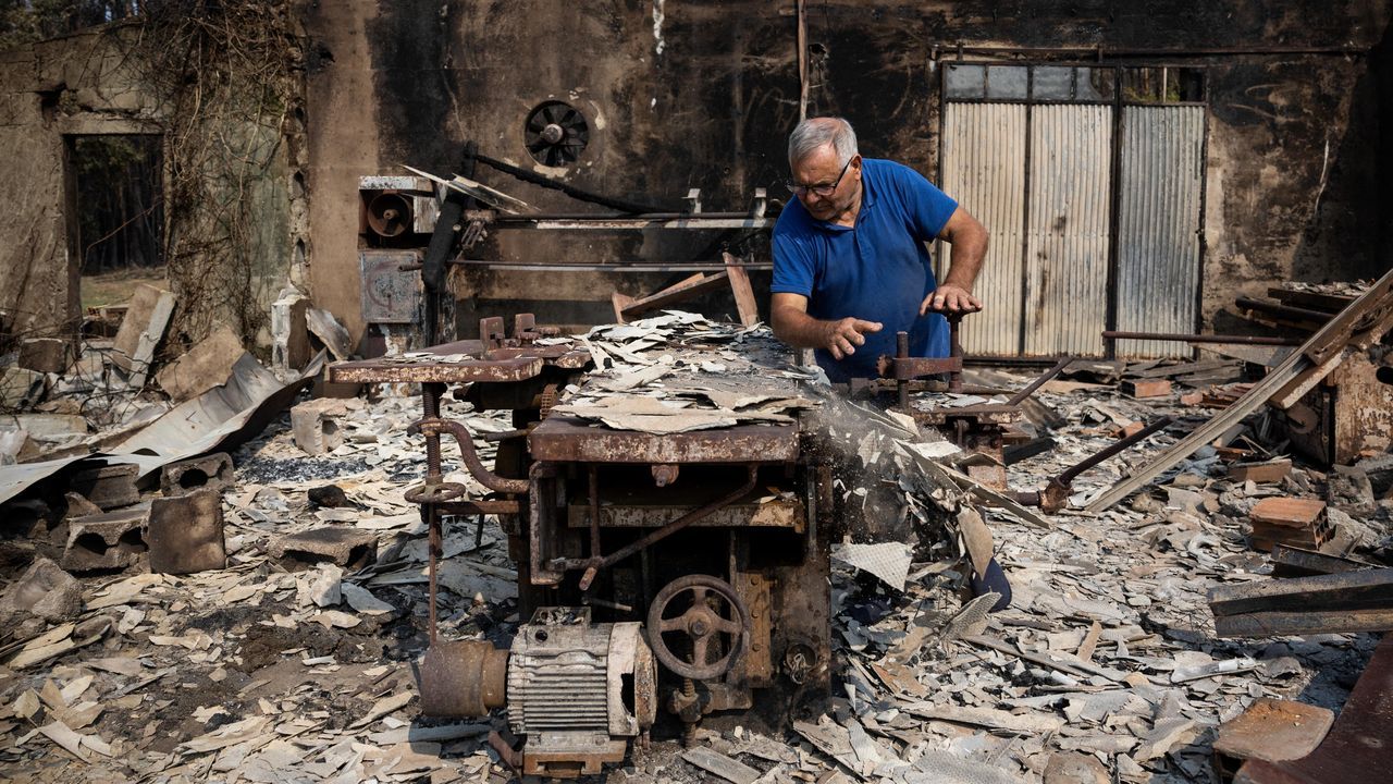 Portugal controla la ola de incendios y vive un viernes de luto nacional