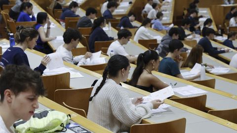 Examen de selectividad en A Corua