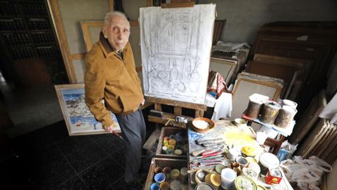 Luis Torras en Vigo en febrero de 2022