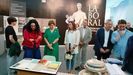 La alcaldesa de Gij�n, Carmen Moriy�n, la consejera de Cultura, Pol�tica Lling��stica y Deporte de Asturias, Vanessa Guti�rrez, y la vicealcaldesa gijonesa, �ngela Pumariega, en el pabell�n del Ayuntamiento en la Fidma