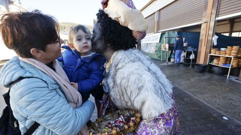 Los Reyes Magos llegaron a Lugo por Pedrafita.