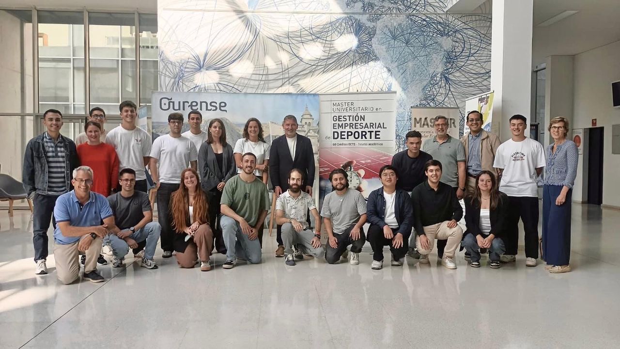 El Máster en Gestión Empresarial del Deporte del campus de Ourense se consolida en el top 12 mundial