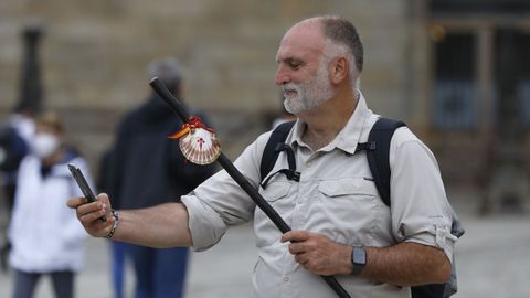 Jos Andrs termin hace unos das el Camino, coincidiendo con su 52 cumpleaos