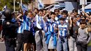 Aficionados del D�por, el pasado domingo en Riazor