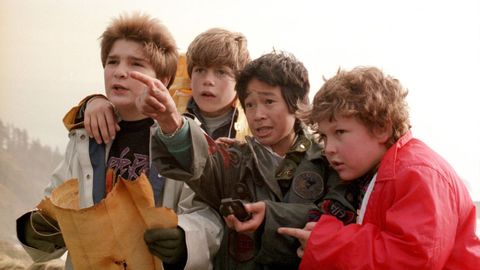 Los protagonistas de �Los Goonies�