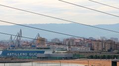 Panorama del barrio de El Natahoyo, en Gijn