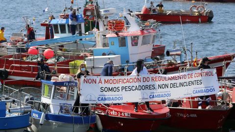 En mayo del 2021, la flota gallega ya se moviliz� en numerosos puertos contra normas como las que deben cumplir desde el 10 de enero del 2026.