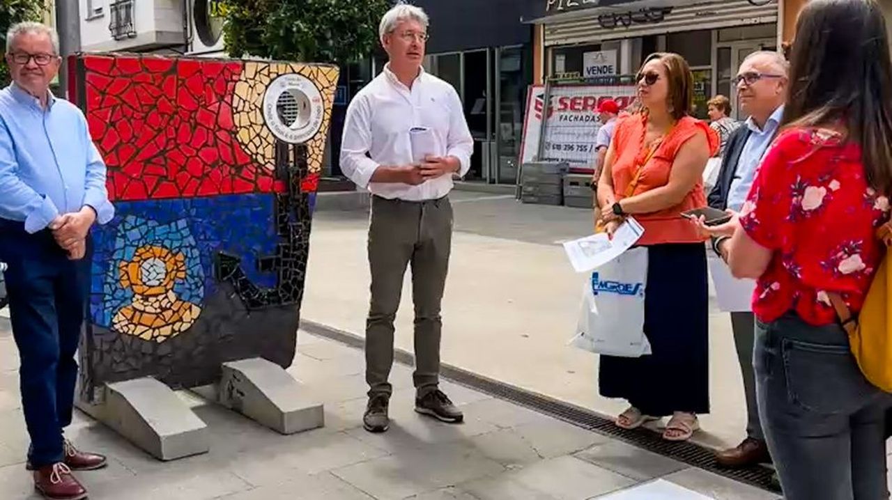 Los murales de Lar llegaron a O Grove