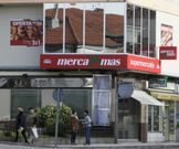 El supermercado funciona ya en la antigua sede. 