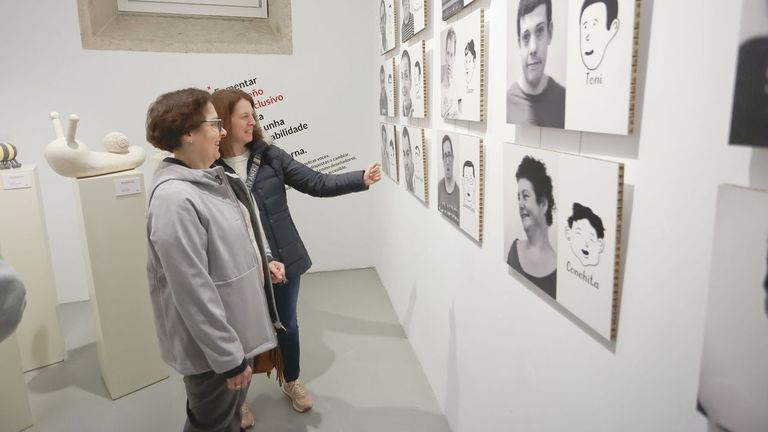 La exposici�n ya se puede ver en O Vello C�rcere