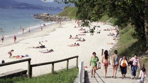 Playa Tombo do Gato, en Alcabre