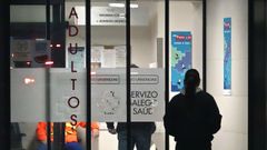 Imagen de archivo de acceso al hospital �lvaro Cunqueiro