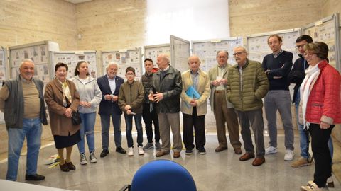 Inauguraci�n de la exposici�n de la sociedad Mi�o 