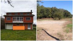 Una construcci�n completamente derribada en�Castro de Rei