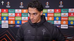 Jones El-Abdellaoui firmó frente al Ludogorets su primer gol con el primer equipo del Celta.