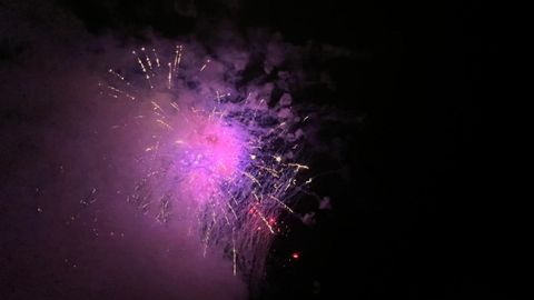 Noche de los Fuegos en Oviedo