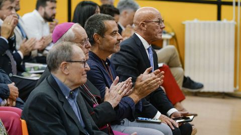 El obispo de Ourense, Leonardo Lemos, tambin acudi a la celebracin de la patrona de Instituciones Penitenciarias