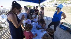 Obradoiro de cianotipia, en la primera jornada del festival