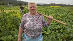 La imagen de esta gallega, Dolores Leis, dio la vuelta al mundo tras salir en La Voz por su parecido con Trump. �Eu digo que ser� pola cor do pelo�, dice. 