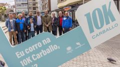 Presentaci�n de la 10K de Carballo, a principios de este mes de mayo