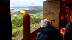 Chamorro, con el valle de Serantes al fondo.