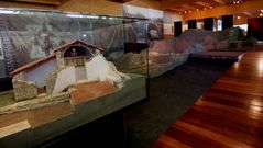 Interior do Museo Arqueol�xico de Cambre
