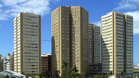 Torres de San Diego de A Corua.