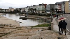 Vista de la localidad de San Cibrao