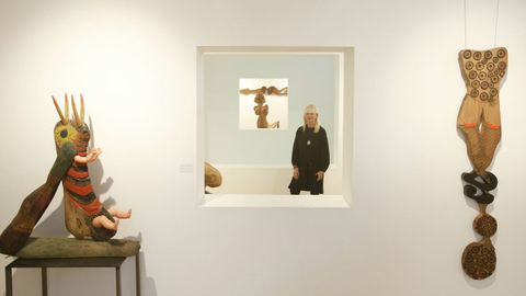 «Paseando cariñosas alimañas» é o título da exposición