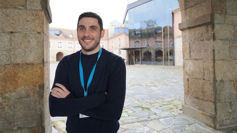 Alejandro Criado, el investigador responsable del proyecto en el CICA de la Universidade da Coru�a