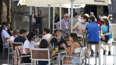 Las terrazas volver�n a funcionar al 100% de ocupaci�n a partir de la medianoche del viernes