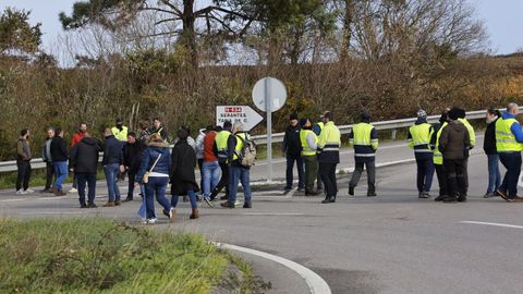 El acto se desarroll� bajo una fuerte presencia policial