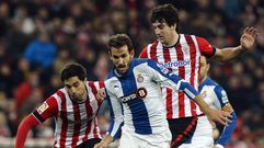 San Jos�, durante la semifinal de Copa contra el Espanyol