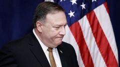 El secretario de Estado de EE.UU., Mike Pompeo