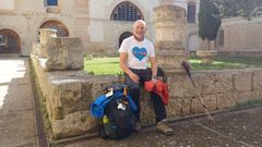 D�maso Rodrig�guez es presidente de la Asociaci�n de Amigos del Camino de Santiago Complutense