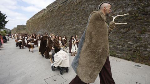 El desfile escolar del Arde Lucus