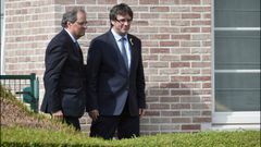 El viaje de Torra a Waterloo en julio pasado cost� m�s de 13.000 euros a las arcas catalanas