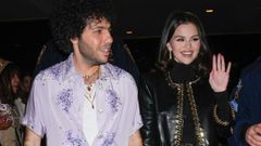 Selena Gomez y Benny Blanco juntos en Nueva York.
