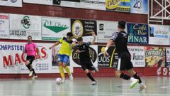 Imagen del encuentro ante el Benavente