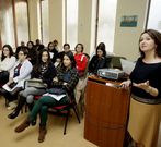 El Concello dio pautas ayer a mujeres para emprender. 