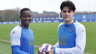 Nsongo Bil y No&eacute; Carrillo, en el D&eacute;por Training Center