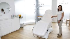 La m�dica Iria Rodr�guez, en las instalaciones de �rtica