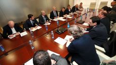 Reuni�n de Francisco Conde con representantes de empresas electrointensivas